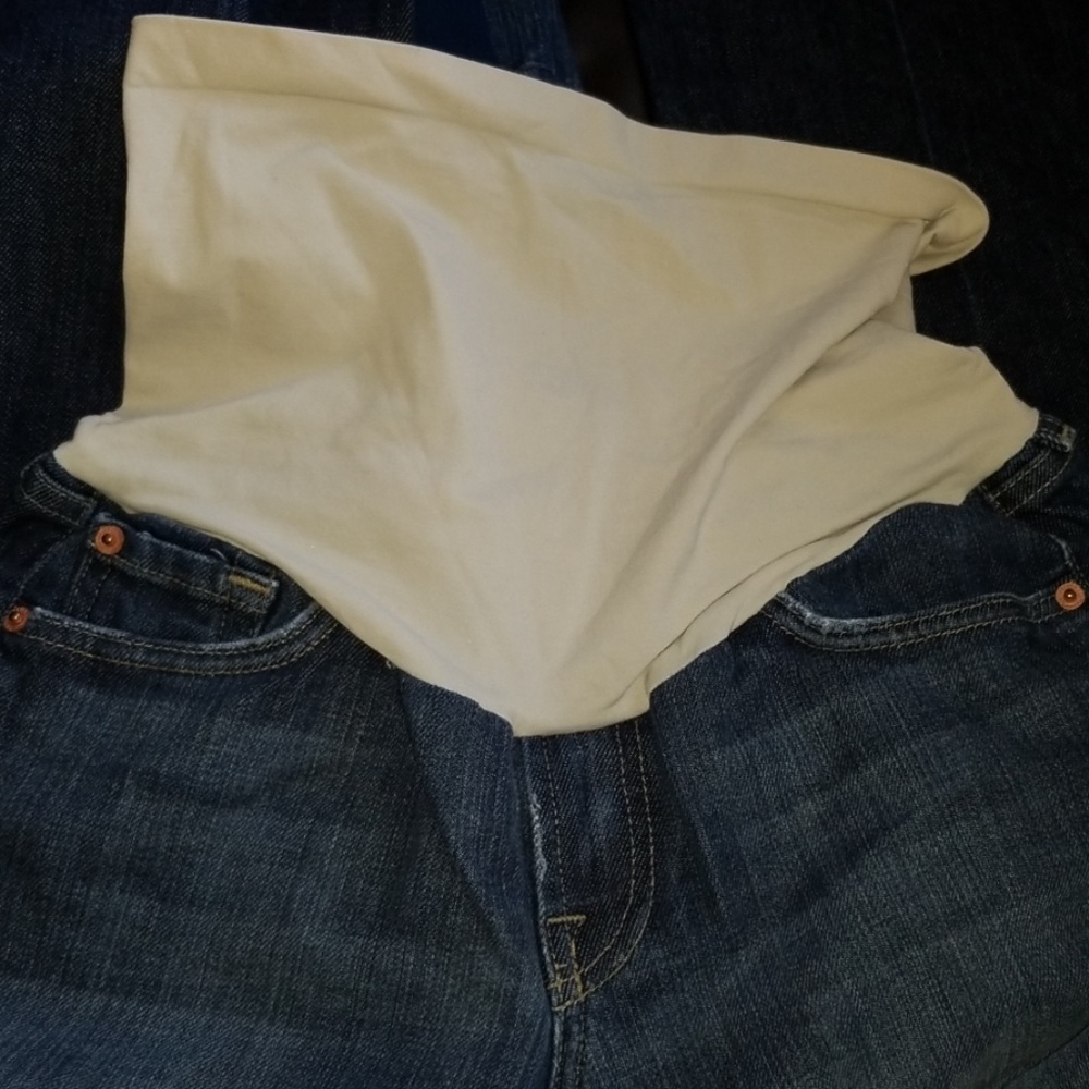 maternity jeans pea in a pod size 29